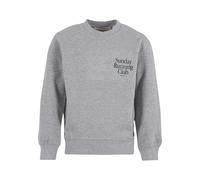 Sweater ANOTHER COTTON LAB "Another Cotton Lab", Damen, Gr. XL, grau, 90% Baumwolle, 10% Polyester, bedruckt, Rundhals, Sweatshirts Sweater (92467155-XL) grau