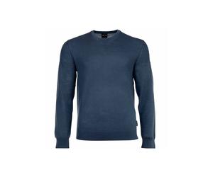 Sweater ARMANI EXCHANGE "Strickpullover", Herren, Gr. L, blau (indigoblau), Obermaterial: 100% Schurwolle WV., Sweatshirts Sweater (63038855-L) indigoblau