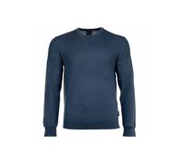 Sweater ARMANI EXCHANGE "Strickpullover", Herren, Gr. XL, blau (indigoblau), Obermaterial: 100% Schurwolle WV., Sweatshirts Sweater (63038855-XL) indigoblau