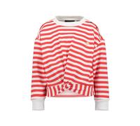 Sweater BLUE SEVEN "Mädchen Sweatshirt langarm", Mädchen, Gr. 98, 3201, rot, 100% Baumwolle, normal normal, Rundhals, gerader Abschluss, Sweatshirts Sweater (25063135-98) 3201, rot