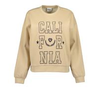 Sweater BLUE SEVEN "Sweatshirt", Damen, Gr. 42, beige (0501, beige), 60% Baumwolle, 40% Polyester, normal normal, Rundhals, gerader Abschluss, Sweatshirts Sweater (70404401-42) 0501, beige