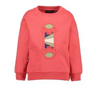 Sweater BLUE SEVEN "Sweatshirt", Jungen, Gr. 116, rosa (3190, tomate), 100% Baumwolle, normal normal, Rundhals, gerader Abschluss, Sweatshirts Sweater (83344209-116) 3190, tomate