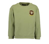Sweater BLUE SEVEN "Sweatshirt", Jungen, Gr. 128, 7651, schilf, 100% Baumwolle, normal normal, Rundhals, gerader Abschluss, Sweatshirts Sweater (85759611-128) 7651, schilf