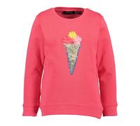 Sweater BLUE SEVEN "Sweatshirt", Mädchen, Gr. 122, rosa (4240, pink), 100% Baumwolle, normal normal, Rundhals, gerader Abschluss, Sweatshirts Sweater (67618538-122) 4240, pink
