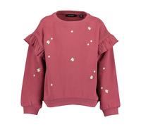 Sweater BLUE SEVEN "Sweatshirt", Mädchen, Gr. 98, rosa (3650, wein), 100% Baumwolle, normal normal, Rundhals, gerader Abschluss, Sweatshirts Sweater (39887649-98) 3650, wein