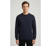 Sweater CAMEL ACTIVE, Herren, Gr. XL, blau (night blau), Sweatware, Obermaterial: 100% Baumwolle, unifarben, normal hüftbedeckend, Rundhals, Sweatshirts Sweater, mit Rundhals (85145700-XL) night blau