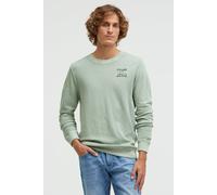 Sweater CAMP DAVID, Herren, Gr. 4XL, grün (faded mint), Jersey, Material: 92% Baumwolle, 8% Polyamid, bestickt, relaxed fit normal, Rundhals, eingesetzt Rippbündchen, Sweatshirts Sweater, mit Baumwoll