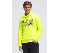 Sweater CAMP DAVID, Herren, Gr. 4XL, grün, Sweatware, Material: 60% Polyester, 40% Baumwolle, bedruckt, bestickt, regular fit normal, Rundhals, eingesetzt Rippbündchen, Sweatshirts Sweater, mit Stehkr