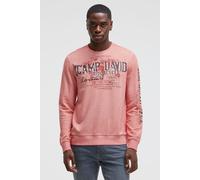 Sweater CAMP DAVID, Herren, Gr. 4XL, old peach, Sweatware, Material: 100% Baumwolle, bedruckt, relaxed fit normal, Rundhals, eingesetzt Rippbündchen, Sweatshirts Sweater, aus Baumwolle (65515601-4XL)