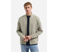 No Excess - Sweater Full Zipper Relief taupe - Gr. - L