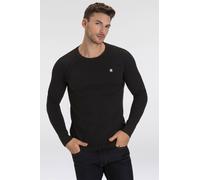 Pullover mit Label-Detail Modell 'Jirgi' S men Black