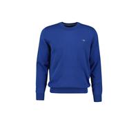 Sweater GANT "Strickpullover CLASSIC COTTON C-NECK", Herren, Gr. XXL, blau (blau (rich blau)), Obermaterial: 100% Baumwolle CO., Sweatshirts Sweater (50890228-XXL) blau (rich blau)