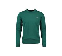 Sweater GANT "Strickpullover CLASSIC COTTON C-NECK", Herren, Gr. XXL, grün (grün (forest grün)), Obermaterial: 100% Baumwolle CO., Sweatshirts Sweater (53035563-XXL) grün (forest grün)