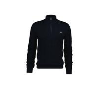 GANT Herren Half-Zip-Pullover Cotton Cable Evening Blue Größe L