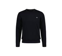 Sweater GANT "Strickpullover COTTON PIQUE C-NECK", Herren, Gr. 4XL, blau, Obermaterial: 100% Baumwolle CO., Sweatshirts Sweater (12708209-4XL) blau