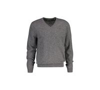 Sweater GANT "Strickpullover EXTRAFINE LAMBSWOOL V-NECK", Herren, Gr. 3XL, grau (grau melange), Obermaterial: 90% Wolle NZW. 10% Polyamid PA., Sweatshirts Sweater (32755625-XXXL) grau melange