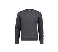 Sweater GANT "Strickpullover SUPERFINE LAMBSWOOL C-NECK", Herren, Gr. XL, grau (dunkelgrau), Sweatshirts Sweater (37874267-XL) dunkelgrau