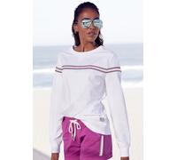 Sweater H.I.S Gr. 32/34, weiß Damen Sweatshirts (24343159-32) weiß