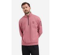 Sweater Half Zip Pink M