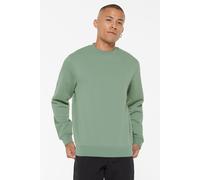 Sweater HARLEM SOUL, Herren, Gr. L, grün (jade grün), angeraute Sweatware, Material: 65% Baumwolle, 35% Polyester, unifarben, regular fit normal, Rundhals, eingesetzt Rippbündchen, Sweatshirts Sweater