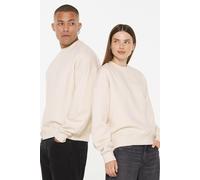 HARLEM SOUL Herren/Damen Sweatshirt Oversize AD-AM | Langarm Sweatpullover Unisex Ecru XL