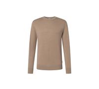JOOP! JEANS Herren Strickpullover - Laurelor, Feinstrick, Wolle, Rundhals, Bündchen, einfarbig Beige M