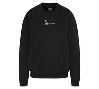 Sweater KARL KANI "Karl Kani Karl Kani Small Signature Essential OS Crew", Damen, Gr. M, schwarz, 65% Baumwolle, 35% Polyester, Rundhals, Sweatshirts Sweater (44218521-M) schwarz