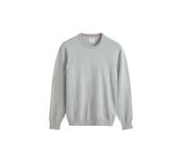 Rundhalspullover LEVI'S "LIGHTWEIGHT HM SWEATER", Herren, Gr. L, mid tone grau heather, Strick, Obermaterial: 100% Baumwolle, regular fit normal, Rundhals, angesetztes Bündchen, Pullover Rundhalspullo