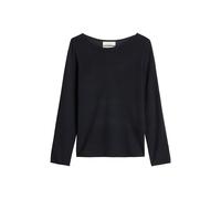 Sweater MARC O'POLO "Strickpullover Knit Pullovers Longsleeve 1er Pack", Damen, Gr. M, dunkelblau, Sweatshirts Sweater (63883728-M) dunkelblau