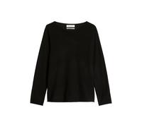 Sweater MARC O'POLO "Strickpullover Knit Pullovers Longsleeve 1er Pack", Damen, Gr. M, schwarz, Obermaterial: 100% Schurwolle WV., Sweatshirts Sweater (27592847-M) schwarz