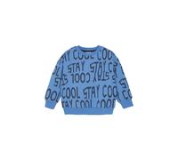 Sweater MINYMO "Sweater MISweatshirt LS AOP", Mädchen, Gr. 98, rot (regatta), Obermaterial: 95% Baumwolle CO. 5% Elasthan EL., Sweatshirts Sweater (55949368-98) regatta