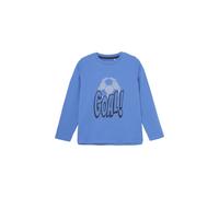 Sweater MINYMO "Sweater MIT-shirt LS", Jungen, Gr. 116, rot (regatta), Obermaterial: 95% Baumwolle CO. 5% Elasthan EL., Sweatshirts Sweater (49016104-116) regatta