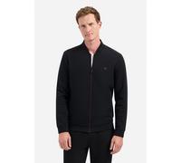 Sweater NO EXCESS "No Excess Bomberweste von Timeless Basics", Herren, Gr. S, schwarz, 49% Polyester, 45% Baumwolle, 6% Elasthan, Sweatshirts Sweater (26709053-S) schwarz