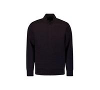Sweater NO EXCESS "No Excess Strukturierter Cardigan", Herren, Gr. XL, schwarz, 70% Baumwolle, 28% Polyester, 2% Elasthan, Sweatshirts Sweater (38339047-XL) schwarz
