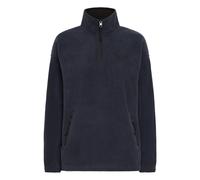 Sweater OXMO "Troyer OXMATSINE", Damen, Gr. XL, blau (insignia blau), Obermaterial: 100% Polyester PES., Pullover Sweater (13606908-XL) insignia blau