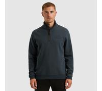 PME Legend Sweatshirt mit Stehkragen und Reißverschluss in Marine, Größe XXL
