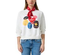 Sweatshirt mit Print L creme|mehrfarbig 2177637.02D0.L