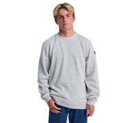 Sweater QUIKSILVER "Keller", Herren, Gr. M, light grau heather, Obermaterial: 100% Microfaser;, Sweatshirts Sweater (24953102-M) light grau heather