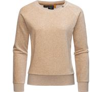 Sweater RAGWEAR "Johanka Velvet" Gr. XL (42), beige (sand) Damen Sweatshirts (41918122-XL) sand