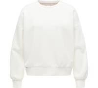 Sweater RAGWEAR "Wuss Solid", Damen, Gr. M (38), elfenbeinfarben, Material: 47% Polyester, 47% Modal, 6% Elasthan, oversize hüftbedeckend, Rundhals, Ärmel ohne Ärmelschlitz Bündchen, Sweatshirts Sweat