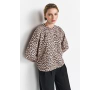 Rich & Royal - Printed scuba sweat caffee latte - Gr. - 34