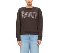 s.Oliver Damen Sweatshirt - Relaxed Fit, gestreift, Rundhalsausschnitt