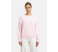 Sweater SMITH & SOUL, Damen, Gr. M, rosa (sugar), Sweatware, Material: 80% Baumwolle, 20% Modal, bedruckt, relaxed fit kurz, Rundhals, eingesetzt Rippbündchen, Sweatshirts Sweater, mit Baumwolle (6591