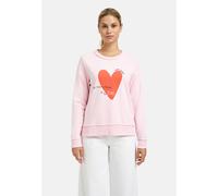 Sweater SMITH & SOUL, Damen, Gr. XL, sugar, Sweatware, Material: 70% Baumwolle, 20% Modal, 10% Polyester, bedruckt, regular fit normal, Rundhals, eingesetzt Rippbündchen, Sweatshirts Sweater, mit offe
