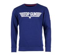 Sweater TOP GUN "PP201019", Herren, Gr. 54XL, blau (navy), Obermaterial: 60% Baumwolle, 40% Polyester, Sweatshirts Sweater (92512719-XL) navy