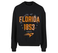 Sweater "Upscale by Mister Tee Florida Gators 1853 Oversize Crewneck", Herren, Gr. L, schwarz, 80% Baumwolle, 20% Polyester, UPSCALE BY MISTER TEE, bedruckt, Rundhals, Sweatshirts Sweater (11027840-L)