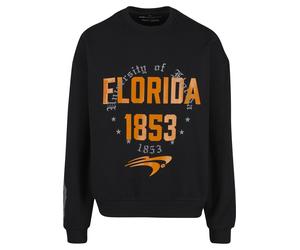 Sweater "Upscale by Mister Tee Florida Gators 1853 Oversize Crewneck", Herren, Gr. L, schwarz, 80% Baumwolle, 20% Polyester, UPSCALE BY MISTER TEE, bedruckt, Rundhals, Sweatshirts Sweater (11027840-L)