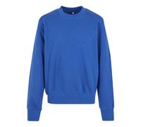 Sweater URBAN CLASSICS "Urban Classics Boys Light Terry Crew", Jungen, Gr. 158/164, royal, 75% Baumwolle, 25% Polyester, unifarben, Rundhals, Sweatshirts Sweater (12386716-158) royal