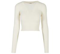 Urban Classics Short Rib Knit Twisted Back Pullover
