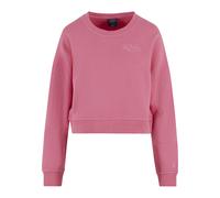 Sweater VON DUTCH "Von Dutch MORGAN SWEAT", Damen, Gr. XS, rosa (pink), 100% Baumwolle, unifarben, Rundhals, Sweatshirts Sweater (35912140-XS) pink